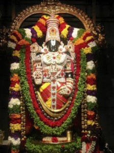 Lord Vishnu as Venkateswara