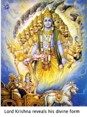 Lord Krishna Divine Form