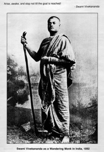 Vivekananda as Monk